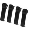 Picture of MINGYINIGE 4Pack HLN8255 Belt Clip Compatible for Motorola DP1400 DEP450 PR400 CP200 CP200D CP200XLS CP040 CP140 CP150 GP3688 EP450 PMNN4251 NNTN4497 NNTN4970 NNTN4851 black