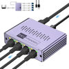 Picture of Ethernet Splitter 1 to 4 1000Mbps, LAN Splitter High Speed RJ45 Port Internet Splitter for Cat 5/5e/6/7/8 Cable, Ethernet Router Switch for PC/Laptop/TV (4 Devices Networked Simultaneously)
