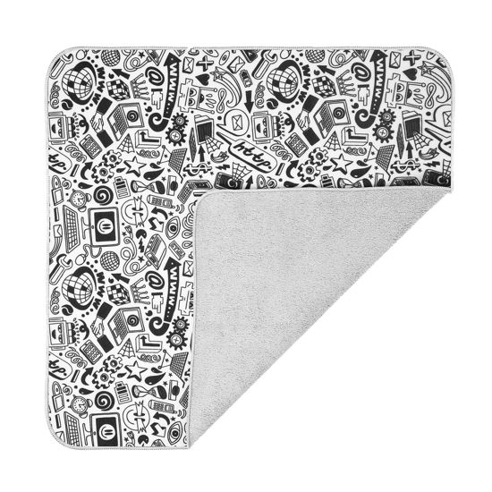 Picture of XAMOREST 15 in Camera Wrap with Pouch,Lens Protective Wrap,Anti-scratch Anti-dust, Flexible Wrapper Camera Travel Accessories for DSLR Mirrorless Camera Lens(Graffiti)
