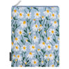 Picture of Dadanism Embroidered Daisy Padded Sleeve for 6" Kindle 11th Gen 2024 2022/10th 8th 2019 2016, 6.8" 7" Kindle Paperwhite 12th Gen 2024/11th 2021/10th 2018, 6" Kobo Tolino eReader,Blue & White Daisy