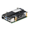 Picture of iUniker PCIe M.2 HAT+ for Raspberry Pi 5, Pi 5 NVMe SSD PIP PCIe Peripheral Board with Extra Screw Sets for 2280/2260/2242/2230 NVMe SSD for Raspberry Pi 5