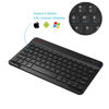 Picture of ALLIFE Universal Ultra Light Slim Portable Wireless Bluetooth 3.0 Keyboard for iOS iPad iPad Air, Pro, Mini, Android, Windows Tablets PC Smartphone with Protection Case Stand