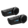 Picture of FreedConn Motorcycle Bluetooth Headset KY PRO - Motorcycle Communication Systems Bluetooth 5.0 1200m 6 Riders Bluetooth Helmet Speakers GPS/Hard&Soft Mic/Stereo Music/Waterproof/Universal Pairing 2PCS