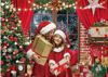 Picture of Dudaacvt 7x5ft Christmas Window Backdrop for Photography Winter Merry Xmas Tree Background Snow Holiday Photobooth Portrait Party Banner Festival Photo Studio Props Supplies