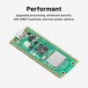 Picture of Pi Pico 2 W - RP2350 Microcontroller Board, Bluetooth 5.2, WiFi, BLE, Dual-Core 150MHz, 520KB RAM, 4MB Flash, USB Drag-and-Drop Programming, 26 GPIO