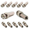 Picture of BeElion 20PCS BNC Male Twist-on Coax Coaxial RG59 Connector for CCTV Security Camera