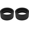 Picture of BOKWORE 2PCS Eyepiece Eye Cup Soft Rubber Eyepiece Cover Binocular Eye Cups Replacement for 32-36 mm Stereo Microscope (Flat Angle), black