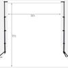 Picture of 5X7ft Solid White Chromakey Photography Backdrop Video Studio White Portrait Background for Photo Studio Prop