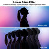 Picture of Walking Way 82mm Linear Prism Filter for Camera Lenses Creative Photography Premium Material with Foreground Blur and Repetitive Image Effects Multiple