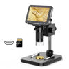 Picture of LP043H 4.3 Inch Coin Microscope with HDMI, Leipan 1000X LCD Digital Microscope for Adults,1080P Coin Magnifier Taking Photo/Video with 8 LEDs,Compatible with Windows,Mac,and TV,32GB SD Card Included