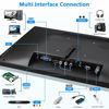Picture of Haiway 15.6 Inch Small HDMI Monitor, 1366x768 Resolution Security CCTV Monitor with HDMI BNC VGA AV USB Ports, Built-in Speakers LED Monitor for PC, Laptop and Computer for Home Office Warehouse