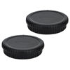 Picture of JJC 2-Pack Z Mount Body Cap & Rear Lens Cover for Nikon Z50 II Z50II Zf Zfc Z8 Z9 Z6III Z6 III II Z7II Z7 II Z6II Z5 Z50 Mirrorless Camera & Z Mount Lens, Z Mount Back Cap Cover Sensor Dust Cap Cover