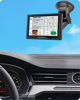Picture of SkyTian for Garmin GPS Car Mount Replacement Sticky Suction Cup 17mm Ball Mount Long Arm Windshield Holder fit Garmin Nuvi Drive Dezl RV GPS, Black