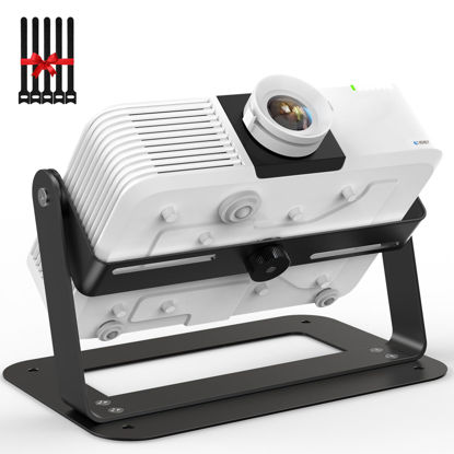 Picture of DAWASAPAT Desktop Projector Mount - Projector Ceiling Mount with 360°Adjustable - Universal Stand 1/4 Screw for LED LCD Video Projectors Camera with Cable Ties
