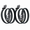 Picture of SFF-8087 to SFF-8087 6G Internal Mini SAS Cable, Compatible with PCI Express Controller or RAID, 100-Ohm, 1-m(3.3ft), 2 Pack