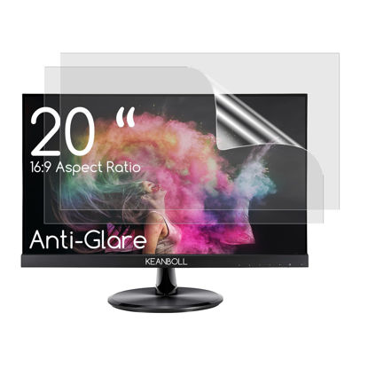 Picture of (2-Pack) 20 inch Screen Protector for Sceptre/LG/Dell/HP/Acer/ViewSonic/ASUS/Aoc/Samsung 20 Inch 16:9 Widescreen Desktop Computer Monitor, Eye Protection Anti Glare Filter
