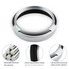 Picture of Haoge Metal Lens Hood Shade for Leica Q3 Q2 Q-P QP Q Typ 116 Typ116 Camera Silver LH-LQOS