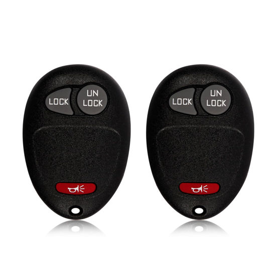 Picture of 2 Keylessbest Replacement for 2009 2010 2011 2012 Chevrolet Colorado Venture GMC Canyon Hummer H3 Isuzu I-280 I-290 Key Fob Remote Control L2C0007T 3 Buttons 315MHz