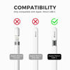 Picture of TRONWIN Apple Pencil USB C Case,Silicone Sleeve Protective Cover Perfect Grip Skin Classic Design with Sturdy Clip Compatible with Apple Pencil USB-c for ipad pro (Yellow)