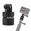 Picture of Aluminum 1/4 inch 20 Camera Mount, 360 Degree Rotation Tripod Mount Adapter Compatible with GoPro Hero 13/12 Black, Hero 11/10/9/8/7/6 Black,DJI Action4/3, Xiaoyi 4K and Other Standard 1/4 Accessories