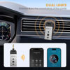 Picture of Bluetooth Aux Adapter for Car, Maedhawk Aux to Bluetooth 5.2 Audio Receiver for Car Home Stereo Speaker Headphone, Rotatable 3.5mm Wireless Aux Bluetooth Car Adapter, Handsfree Calls, A2DP