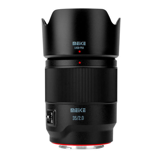 Picture of Meike 35mm F2.0 Auto Focus Full Frame STM Stepping Motor Lens Compatible with Sony E Mount Cameras A7 A7R A7IV A7R IV A7III A7RII A7RIII A7SIII A9 A7C A7CII
