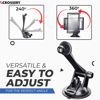 Picture of GPS Mount for Garmin with Suction Cup - Dashboard and Windshield Garmin GPS Mount for Car, Ultra-Sticky GPS Dash Holder for Garmin Nuvi RV Dezl Drive Drivesmart Driveassist & More
