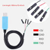 Picture of DGZZI PL2303TA Debug Console Cable 1PC PL2303TA USB to TTL Serial Cable Debug Console Cable for Raspberry Pi