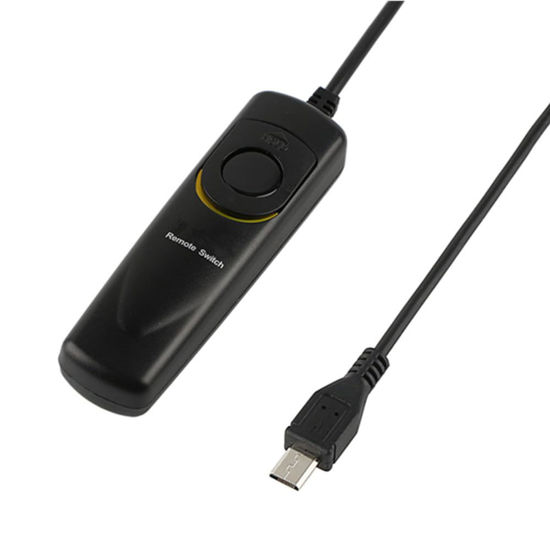 Picture of Shutter Release Cable Cord Wired Remote Control Switch Compatible for Sony A6600 A6500 A6400 A6300 A6100 A6000 A7IV A7III A7II A7 A7R V IV A7R III II A7SIII A7SII A7S A1 A9 II III Replace RM-VPR1