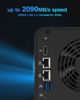 Picture of TERRAMASTER F6-424 Max NAS Storage - 6Bay Core i5 1235U 10-Core 12-Thread, 8GB DDR5 RAM, Dual 10GbE Ports, Network Attached Storage Peak Performance for Business (Diskless)
