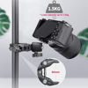 Picture of ULANZI R099 Super Clamp Camera Mount Clamp with 360° Ballhead, Bike/Bicycle/Motorcycle Handlebar Mount for Insta360/GoPro/AKASO/DJI Osmo Action Cameras, DSLR/Cameras/Lights Pole Tube Mount