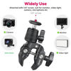 Picture of ULANZI R099 Super Clamp Camera Mount Clamp with 360° Ballhead, Bike/Bicycle/Motorcycle Handlebar Mount for Insta360/GoPro/AKASO/DJI Osmo Action Cameras, DSLR/Cameras/Lights Pole Tube Mount