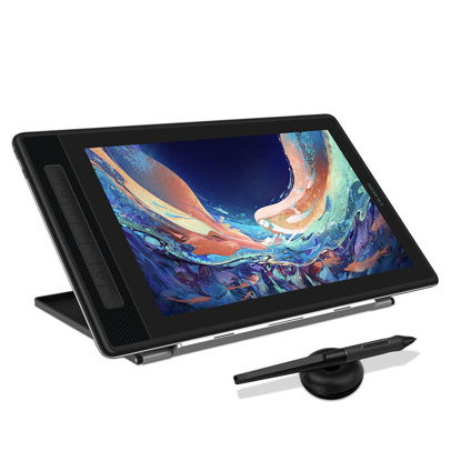 Picture of HUION Kamvas Pro 13 2.5K QHD Graphics Monitor Drawing Tablet with Screen QLED Full Lamination Battery-Free Stylus PW517 for Windows PC, Mac, Android, 13.3inch Digital Drawing Tablet Pen Display