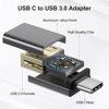 Picture of Elebase USB C to USB Adapter 4Pack,USBC Male to USB 3.0 Female MacBook Pro Air Adapter,Type C Thunderbolt 3 OTG Converter for Flash Thumb Drive,iPad,Mac,Apple iPhone 16 15,Samsung S24,Laptop,Tablets