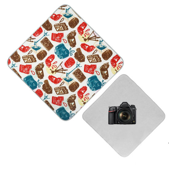 Picture of XAMOREST 15 in Camera Wrap with Pouch,Lens Protective Wrap,Anti-scratch Anti-dust, Flexible Wrapper Camera Travel Accessories for DSLR Mirrorless Camera Lens(Camera)