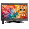 Picture of Eyoyo CCTV Monitor 12 Inch Small Computer Monitor 1920x1080P Mini LED Monitor Display with HDMI VGA AV BNC USB Ports IPS Screen Security Monitor Built in Speaker for Home Office