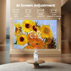 Picture of [Unique Design/Dolby Audio] Projector with WiFi6 and 2-Way Bluetooth, 20W Speakers, 1080P Home Theater Movie Proyector, Auto Focus&Keystone, iWIMIUS Flagship for Indoor&Outdoor (White, Standard)