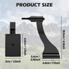 Picture of Binocular Tripod Adapter-Binocular Mount 1/4 Inch Aluminium Threading Mount,Tripod Mount Adapter for Bird Watching and Outdoors