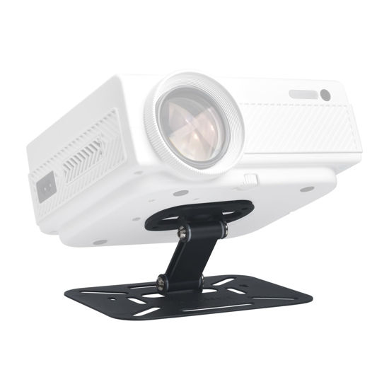 Picture of Projector Stand Table, SALANGE Desktop Foldable Stand, Projector Ceiling Wall Mount, Easy Setup with 180-Degree Adjustment, Compatible w HAPPRUN, TMY, PANSEBA, AuKing, YABER, ONOAYO and Most Projector