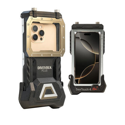 Picture of DIVEVOLK Underwater Touchscreen housing compatiable for iPhone 12/12 Pro/12 Pro Max/13/13 Pro/13 Pro Max/14/14 Pro/14 Pro Max/15/15 Pro/16Pro/16Pro Max