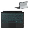 Picture of Qulose Keyboard Case for Surface Go (3/2/1) - Black, 7 Color Backlight, Magnetic Detachable, Rechargeable Bluetooth Keyboard with Trackpad