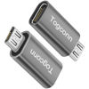 Picture of Togconn USB C to Mirco USB Adapter (2 Pack),Type C (Female) to Micro USB (Male) Convert Connector, Support Charge & Data Sync for Galaxy S7 Edge, S6, Nexus 6/5, and Other Micro USB Devices