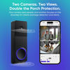 Picture of WYZE Wireless Duo Cam Video Doorbell (Chime Included), Battery Powered, 2K Full HD Video, 2 Cameras (People and Package), 2-Way Audio, Night Vision