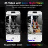 Picture of WYZE Wireless Duo Cam Video Doorbell (Chime Included), Battery Powered, 2K Full HD Video, 2 Cameras (People and Package), 2-Way Audio, Night Vision