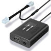 Picture of FitDVR Dash Cam Power Adapter (10-Pin) for for Hyundai, Kia, Genesis, LED Display USB Power Source, Connects to Rearview Mirror, Fuse Protection, Easy to Install, 5V 12V Output, D3-014