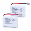 Picture of QBLPOWER BT446 BT-446 Cordless Phone Battery Rechargeable Compatible with Uniden BBTY0503001 BT-1004 BT-1005 GE-TL26402 BT-504 CPH-488B 3.6V 800mAh (2 Pack)