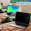 Picture of Magnetic Privacy Screen for MacBook Pro 14 Inch (2021, 2022, 2023, M1, M2, M3, Pro, Max) Removable Laptop Privacy Filter with Matte Anti-Glare Blue Light Protector