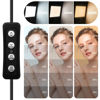 Picture of Ci-Fotto LED Photo Video Light 2-Pack, Bi-Color 2800-6500K Dimmable USB LED Continuous Light, 68" Photography Lighting Kit with Tripod Stand for Studios, YouTube TikTok Video Recording, Game Streaming