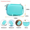 Picture of Elonbo Carrying Case for Canon Ivy Mini/Canon Ivy 2 Mini Photo Printer, Canon IVY CLIQ CLIQ+ CLIQ 2 CLIQ+2 Portable Bluetooth Instant Camera Printer, Mesh Bag fits Photo Paper Cable, Green+Green