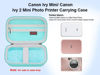 Picture of Elonbo Carrying Case for Canon Ivy Mini/Canon Ivy 2 Mini Photo Printer, Canon Ivy CLIQ CLIQ+ CLIQ 2 CLIQ+2 Portable Bluetooth Instant Camera Printer, Mesh Bag fits Photo Paper Cable, Green